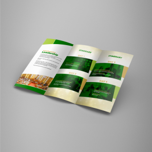 trifold brochure