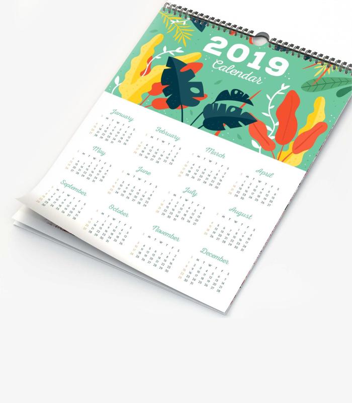 A2 Wall Calendar (7 Sheets) A2 wall calendar