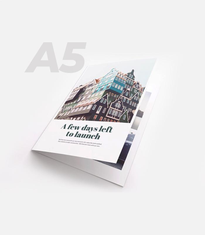 A5 Bi-fold Brochures A5 Bi-fold Brochure