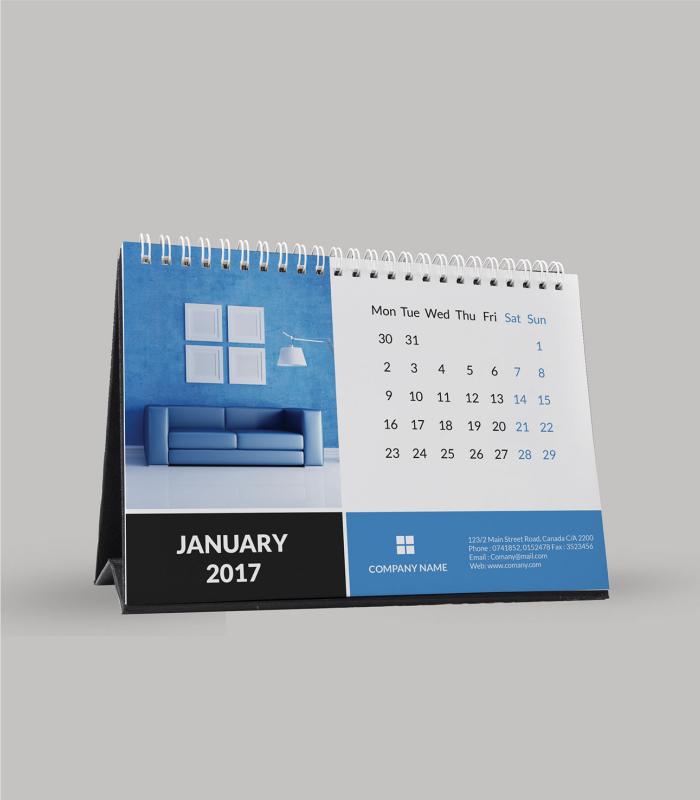 A5 Table Calendar 13 sheets A5 table calendar