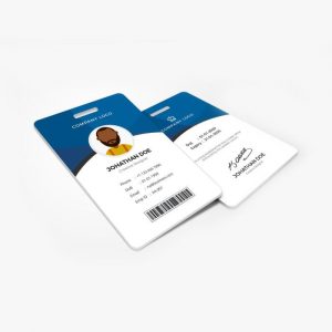 Portrait Identity Card